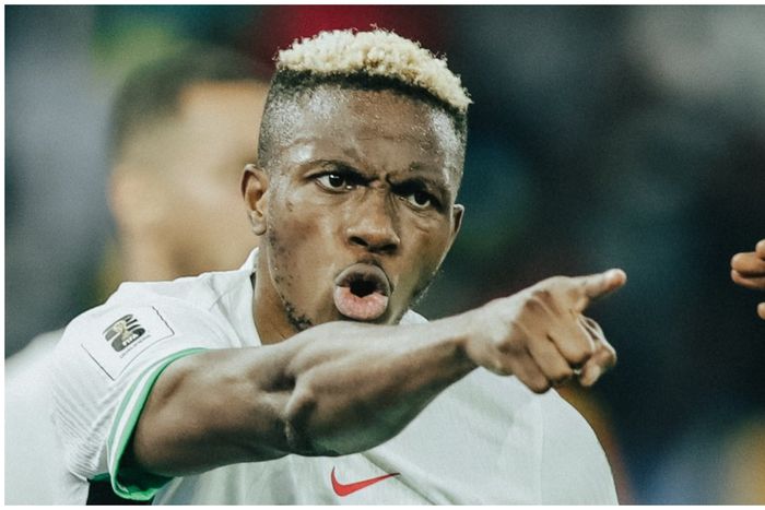 Nigeria's hero against Rwanda Victor Osimhen. (Photo Credit: Osimhen/Instagram)