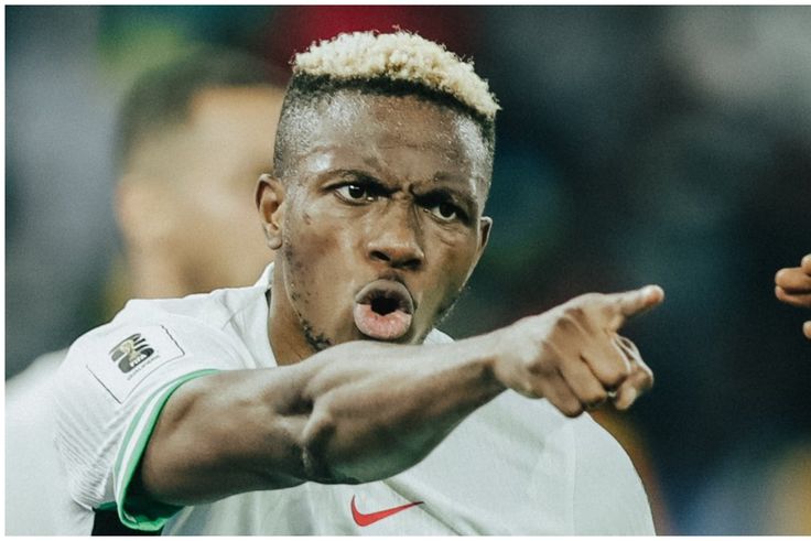 Nigeria's hero against Rwanda Victor Osimhen. (Photo Credit: Osimhen/Instagram)