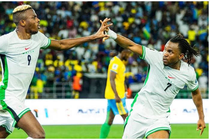 CAF Celebrates Osimhen and Lookman's Spectacular Connection in Rwanda Stunner