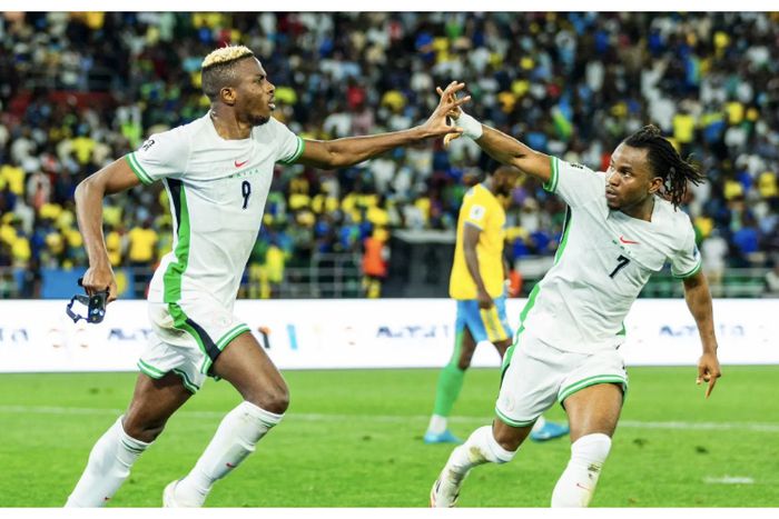 Nigeria's dynamic duo of Victor Osimhen and Ademola Lookman