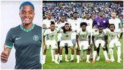 'We no doubt una' - Falcons girl with blue hair Ajibade salutes Super Eagles with heartfelt message after Rwanda win
