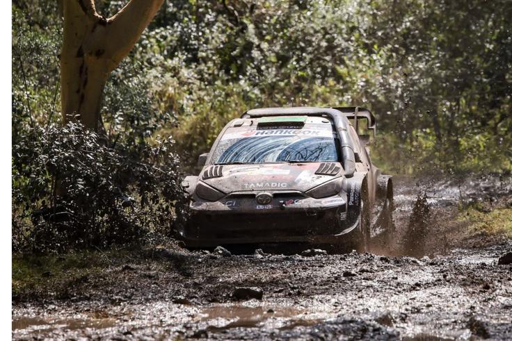 Elfyn Evans powers Toyota on penultimate day of Safari Rally Kenya with Hyundai closing as Kalle Rovanpera fades