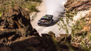Elfyn Evans escapes Safari mayhem to seize stunning rally lead
