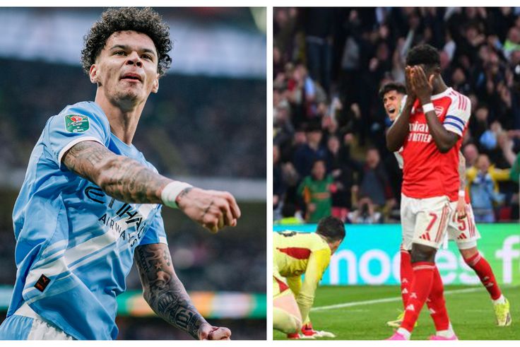 Arsenal vs Man City: O'Reilly steals the show as Cityzens end Gunners quadruple dream