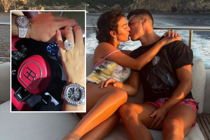 Cristiano Ronaldo and Georgina Rodríguez turn Heads with $1.5MILLION Matching Diamond Patek Philippe Flex