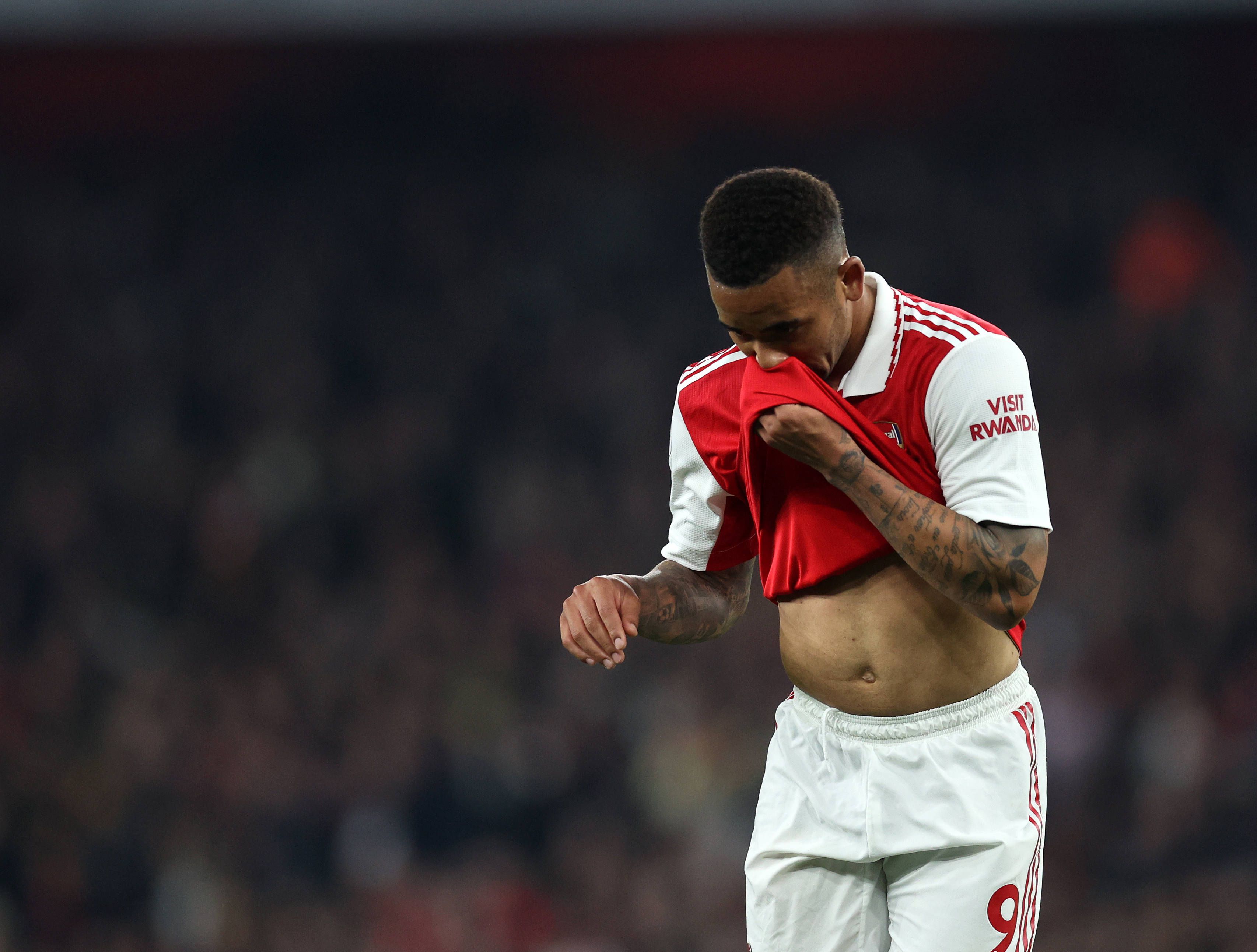 Arsenal's Gabriel Jesus to miss start of season with Injury