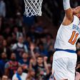 The Knicks were led to their first home playoff victory in three years by young point guard Jalen Brunson.