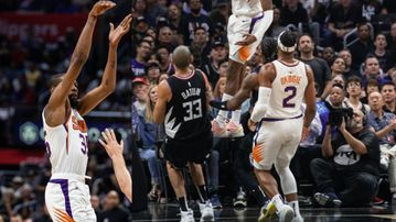 Josh Okogie in action as Durant explodes for Phoenix Suns in Game 3 victory against LA Clippers