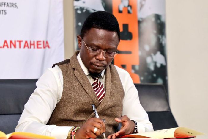 Sports Cabinet Secretary Ababu Namwamba