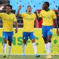Mamelodi Sundowns players celebrating