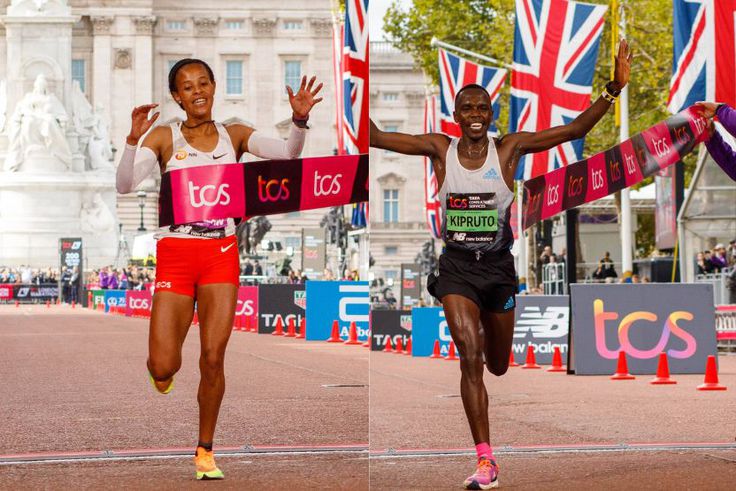 Former champions Yalemzerf Yehualaw, Amos Kipruto face strong opposition at London Marathon