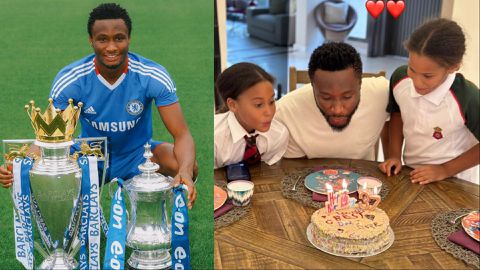 Mikel Obi gets cake: Chelsea and FIFA celebrate Super Eagles legend at 37