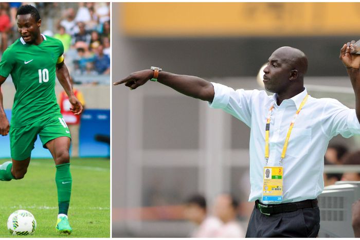 Mikel Obi and Samson Siasia.