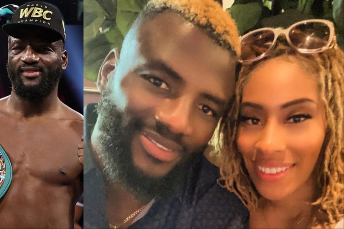 Nigerian boxer Efe Ajagba celebrates 30th birthday with wife Tiya Renee.