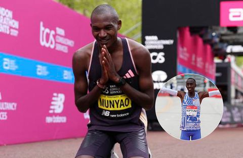 London Marathon champion Alexander Munyao dedicates victory to late Kelvin Kiptum