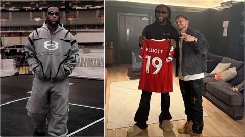 Burna Boy teams up with Liverpool Star Harvey Elliott