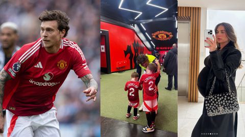 Victor Lindelof's Wife Reveals Shocking Emergency That Forced Man United Star To Abandon Lyon Clash Mid-Match
