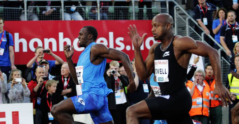 Asafa Powell vs Usain Bolt