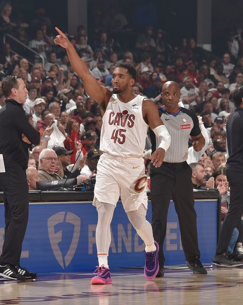 In Game 1 of the NBA Playoffs, the Golden State Warriors defeated the Houston Rockets while the Cleveland Cavaliers routed the Miami Heat.