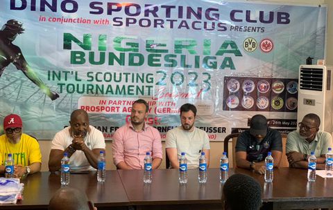 The organisers of the 9ja/Bundesliga scouting competition |Pulsesports.ng