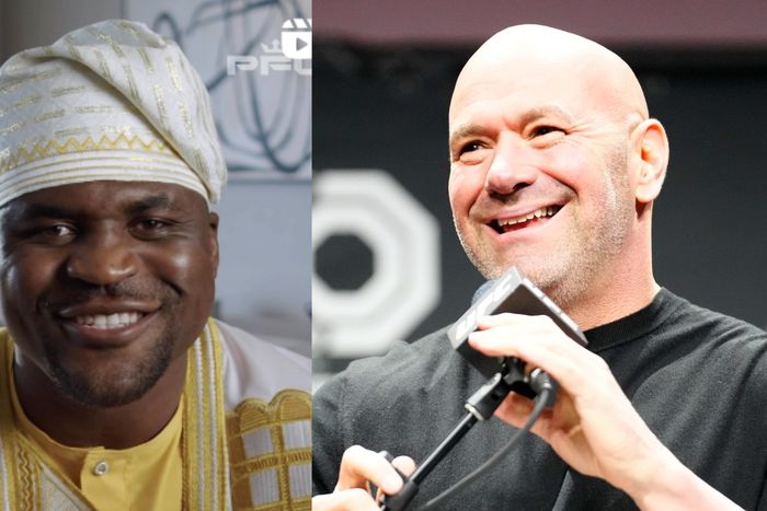 The final post in Francis Ngannou's string of tweets featured a clip of Dana White from UFC 260 i