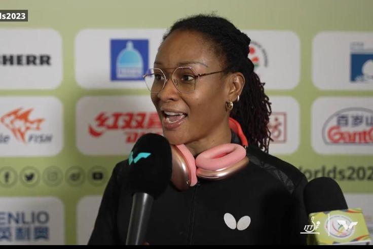 I Love Table Tennis, I cant stop playing, Seven time Olympian Olufunke Oshonaike