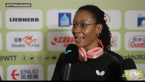 I Love Table Tennis, I cant stop playing, Seven time Olympian Olufunke Oshonaike