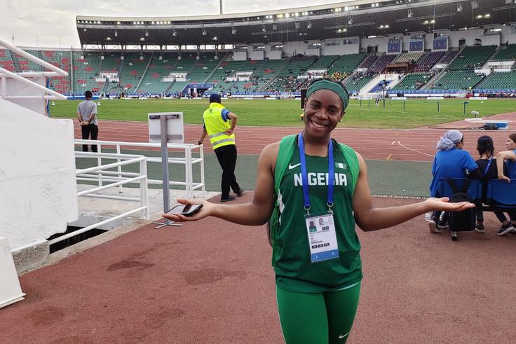 Ashley Anumba joins an elite league of Nigerian Discus throwers