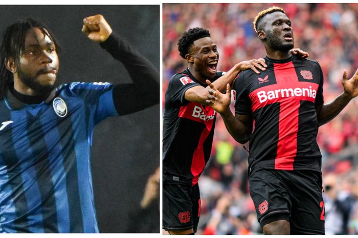 Ademola Lookman will take on Super Eagles teammates Victor Boniface and Nathan Tella in the Europa League final.