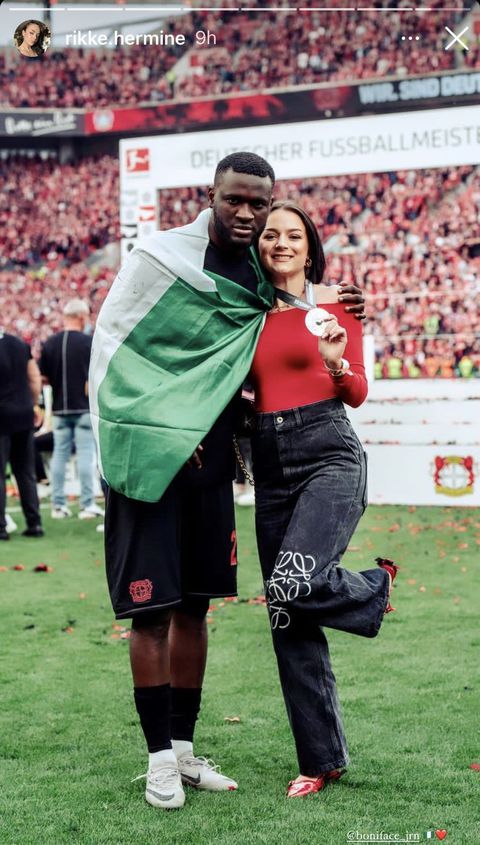 Victor Boniface and his Norwegian girlfriend Rikke Hermine jet off to  Greece for romantic getaway amid summer break