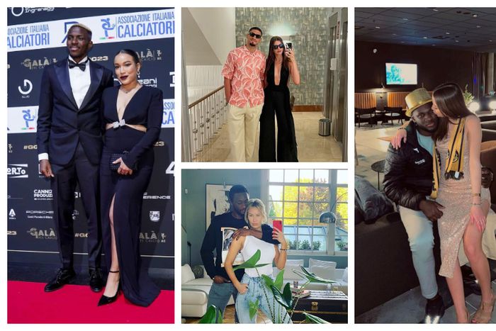 Nigerian players who are dating 'Oyinbo' ladies