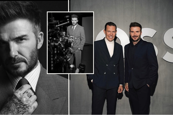 David Beckham announces global partnership with Hugo BOSS