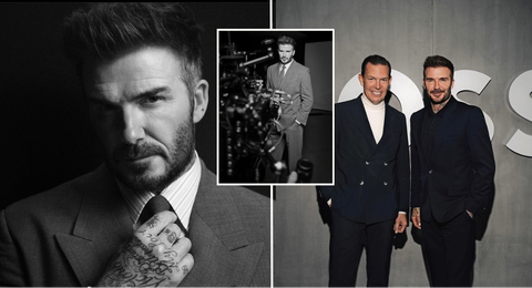 From football to fashion: David Beckham announces global partnership with Hugo BOSS