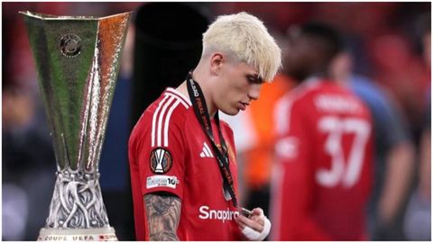 Europa League: Garnacho questions snub vs Tottenham after carrying Amorim's Man United to final