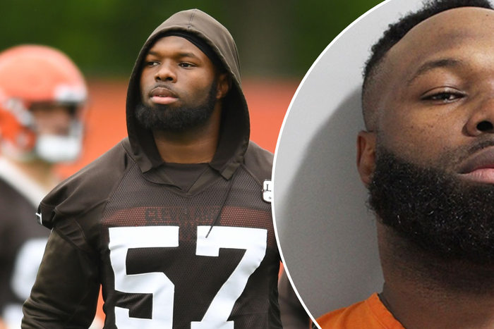 Adarius Taylor: Ex-NFL star arrested by police for leaving his 6y/o child in car to meet up with pr*stitute