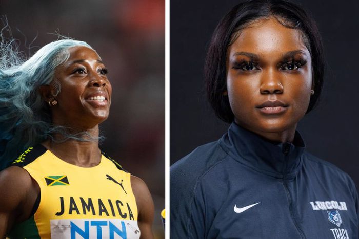 Shenese Walker and Shelly-Ann Fraser-Pryce