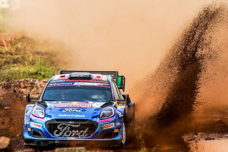 Ott Tänak takes early lead at Safari rally Kenya