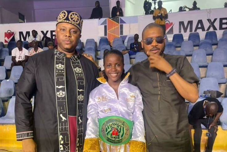 Nigeria's Adijat Gbadamosi makes history as she wins ABU Title at 'King of the Ring 3'