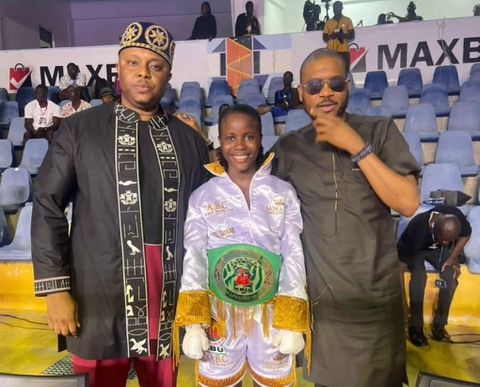 Nigeria's Adijat Gbadamosi makes history as she wins ABU Title at 'King of the Ring 3'