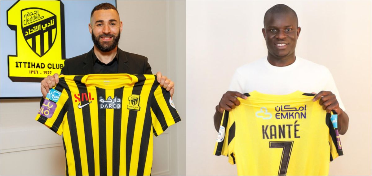 Karim Benzema ittihad Club Jersey Saudi Arabia 2023/24 Home/away