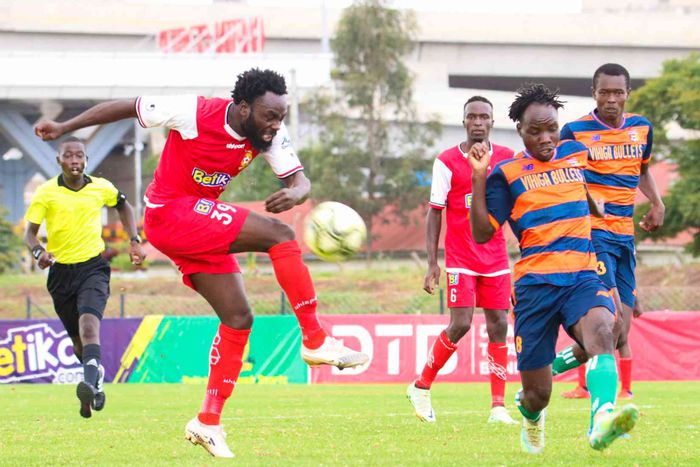Kenya Police's Elvis Rupia broke the FKFPL goalscoring record