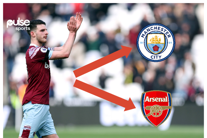 Man City set to battle Arsenal for Declan Rice