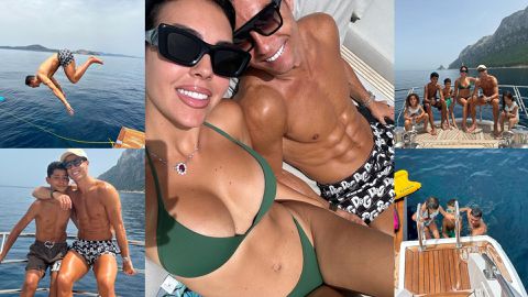 Cristiano Ronaldo describes Georgina Rodriguez as 'love' in new vacation photos