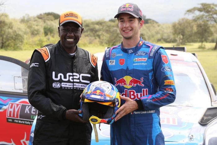 President Ruto and Pierre Loubet