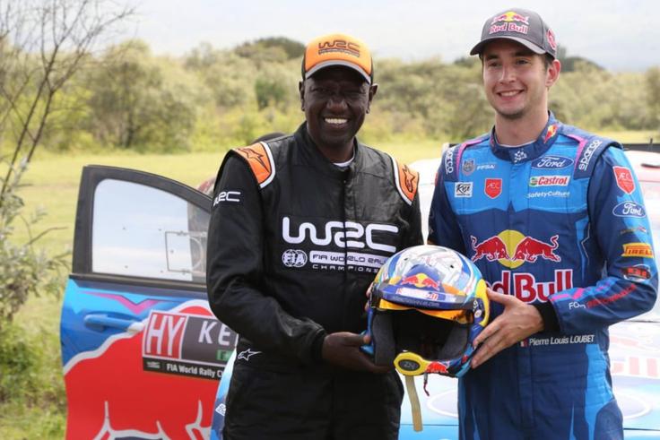 President Ruto and Pierre Loubet
