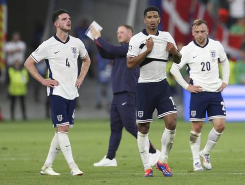 Arsenal star Declan Rice blames England's Euro 2024 struggles on 'too much pressure'
