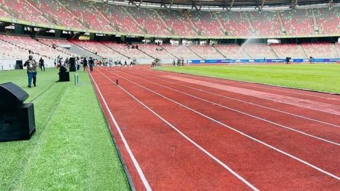 [WATCH] Africa Athletics Championships hits new low with use of outdated race starter