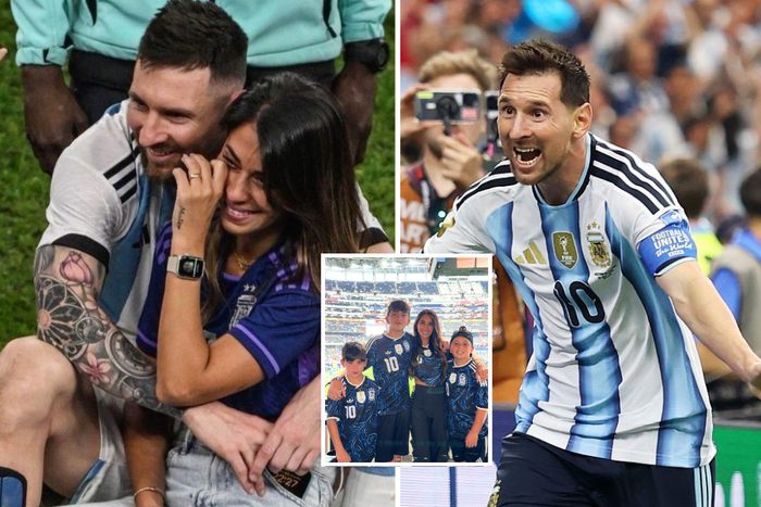 ‘What a privilege!’ Messi’s wife Antonela Roccuzzo breaks silence with tear-jerking tribute after his historic World Cup record
