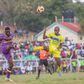 Migori Youth and Wazito FC during their promotion playoff.