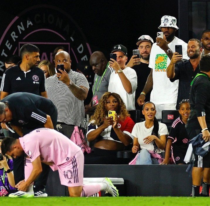 MLB Hall of Famer Ken Griffey Jr. Spotted Photographing Lionel Messi's MLS  Game